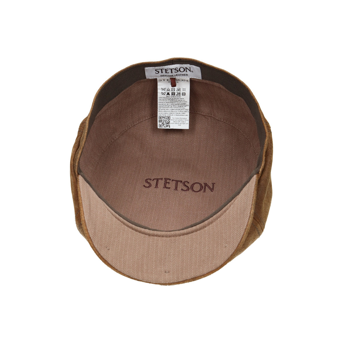 6-Panel Cap Pigskin brown