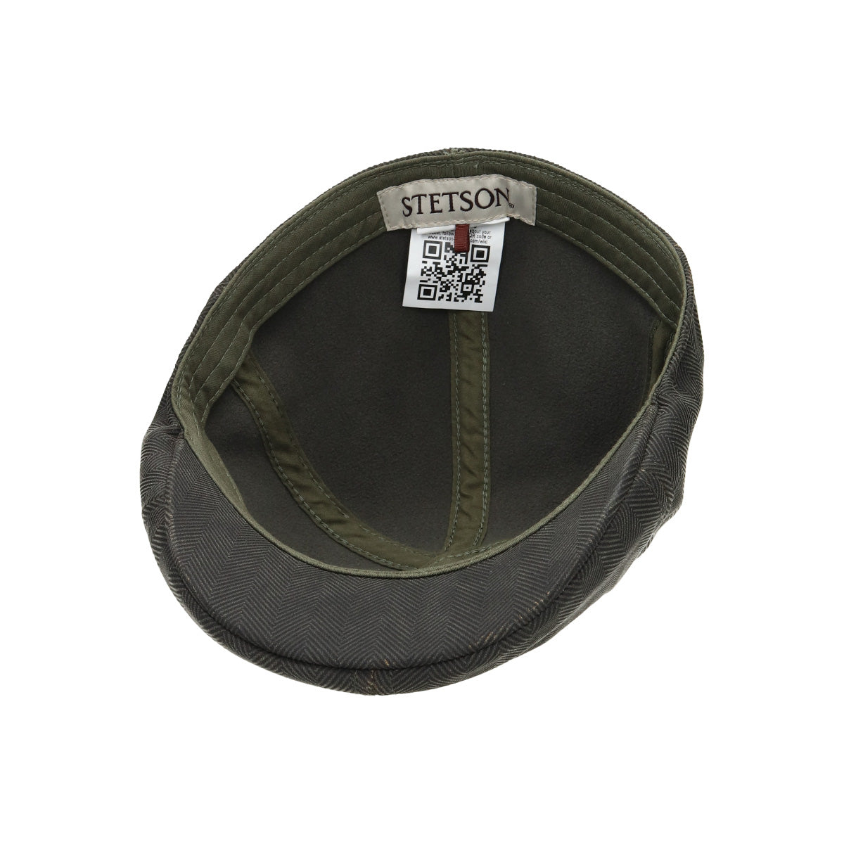 Duck Cap Herringbone herringbone green black