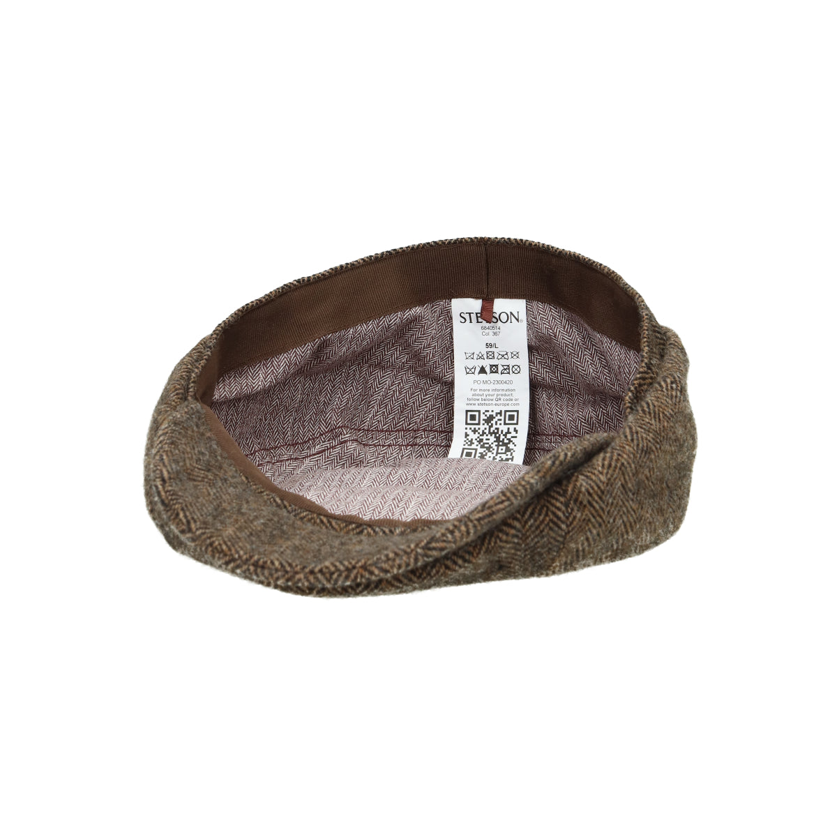 Hatteras Wool Herringbone herringbone-brown