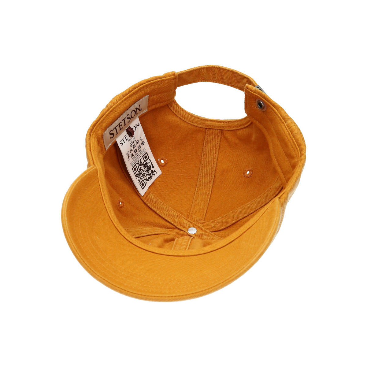 Baseball Cap Cotton terracotta orange