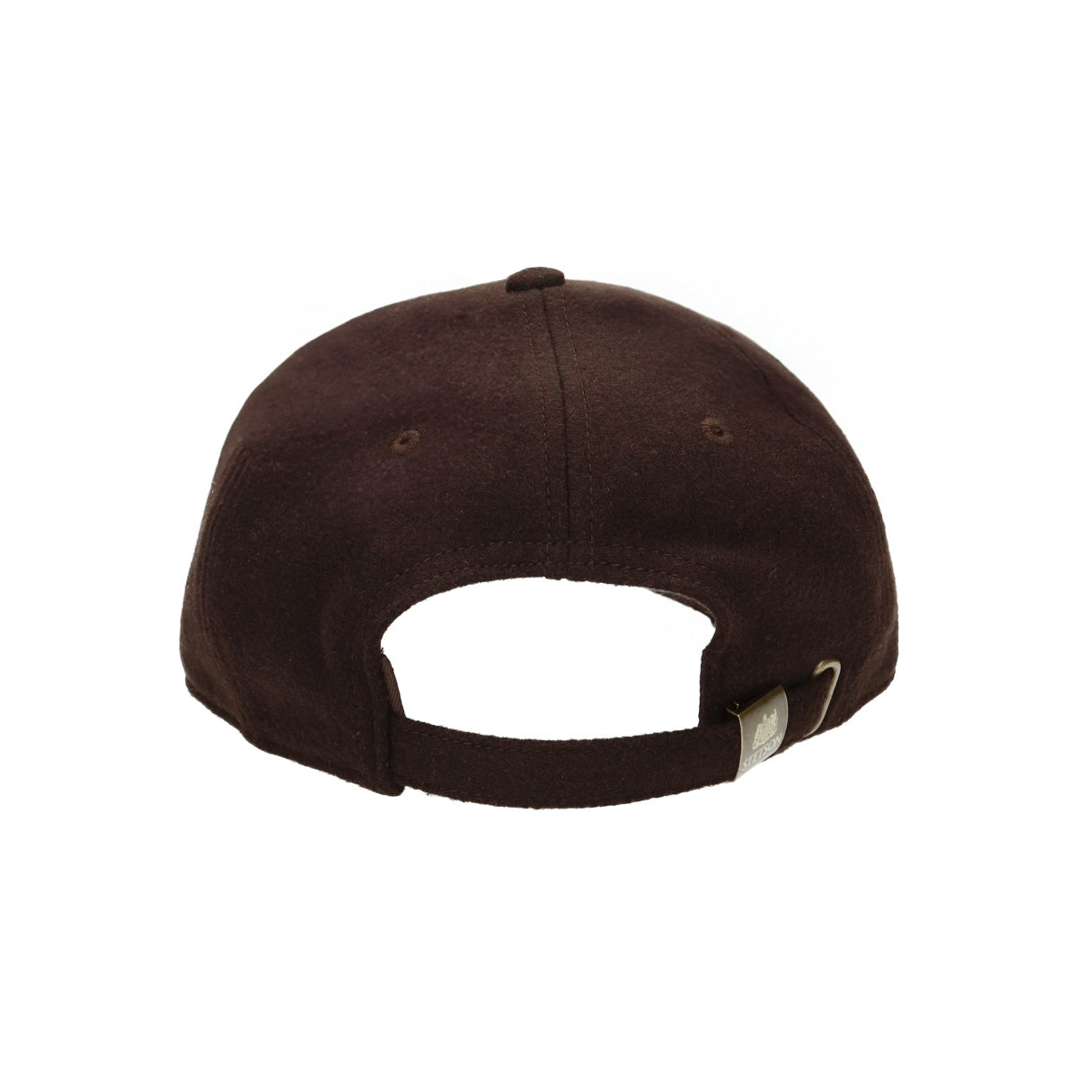 Baseball Cap Vintage Logo Patch Wool brown