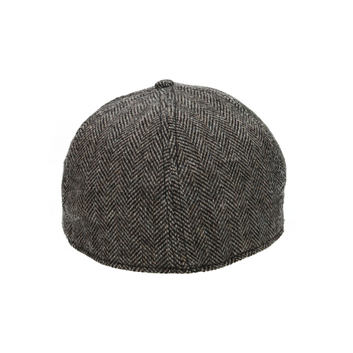 Baseball Cap Wool Herringbone herringbone-grey mottled
