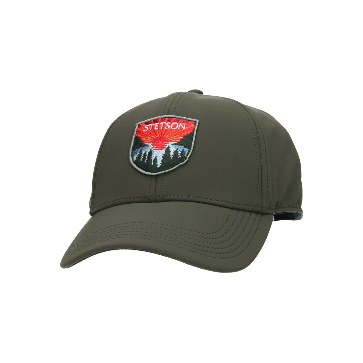 Baseball cap Sunset dark green