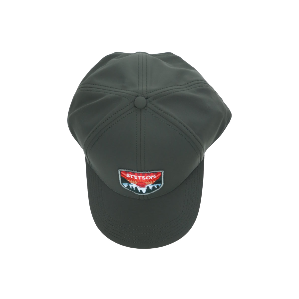 Baseball cap Sunset dark green