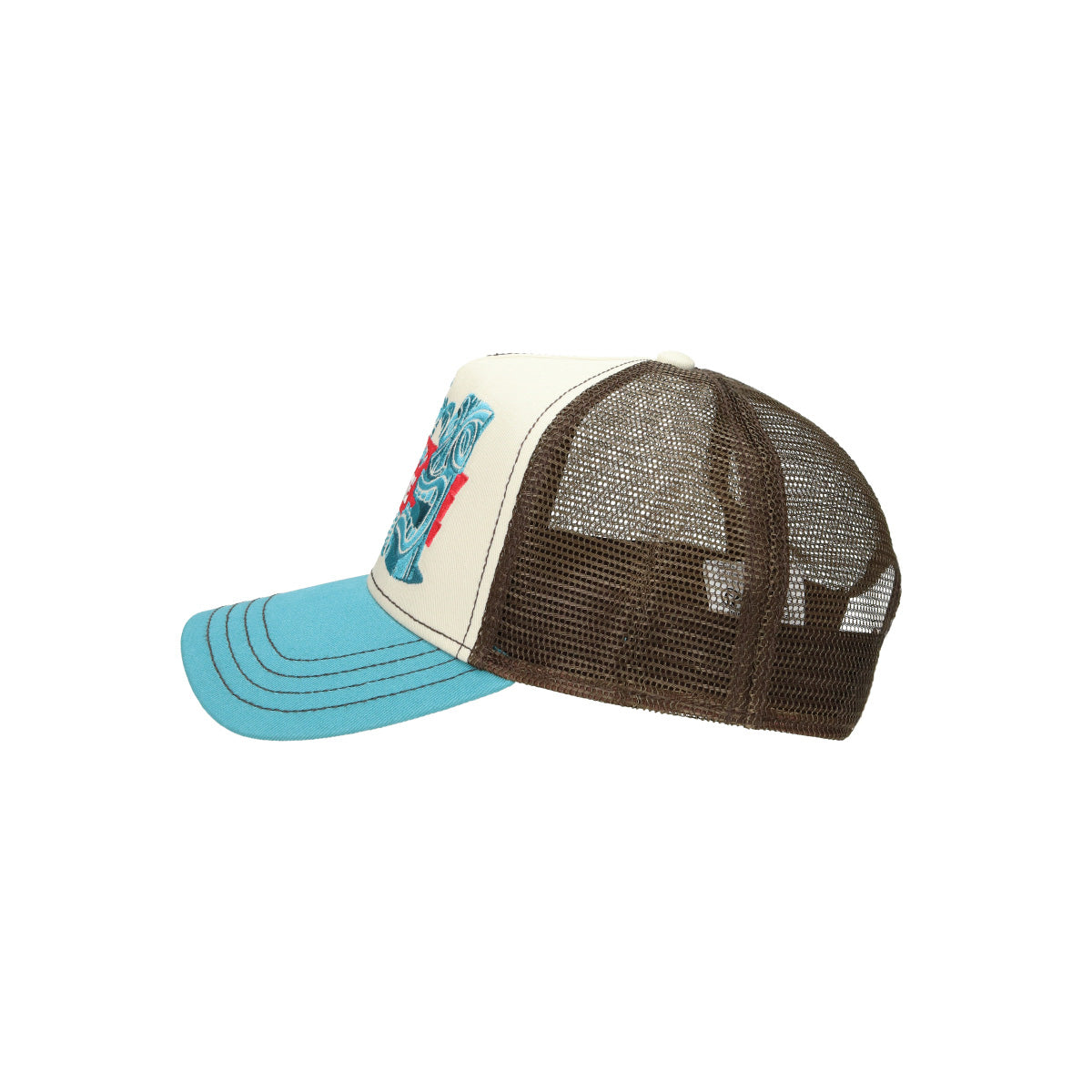 Trucker Cap Tiki Lounge blue brown