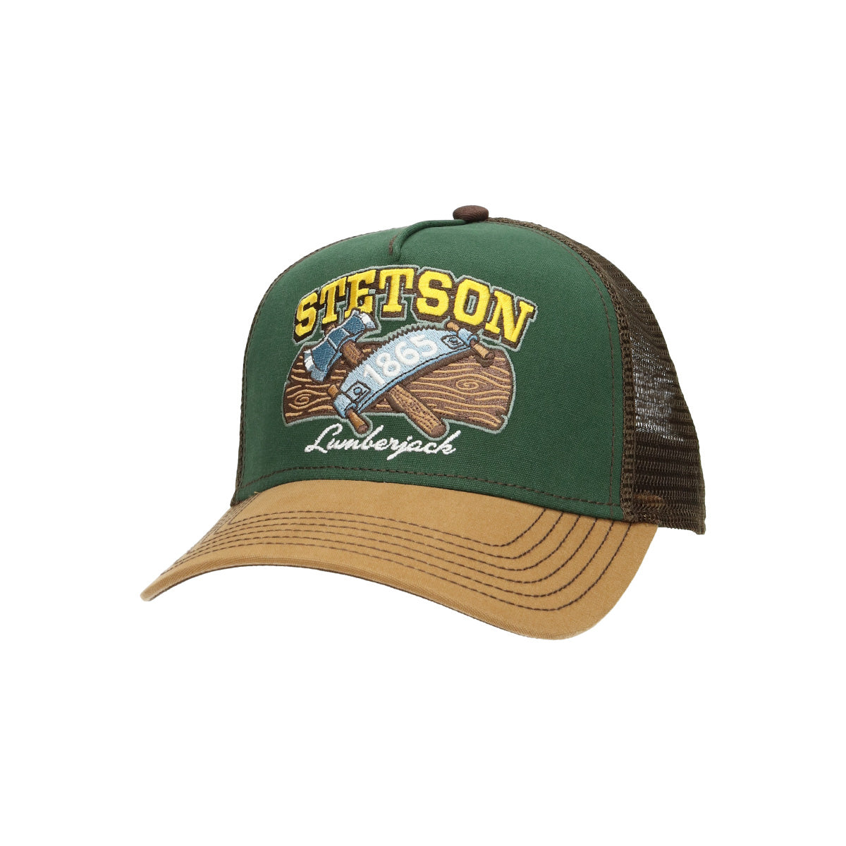 Trucker Cap Lumberjack green brown