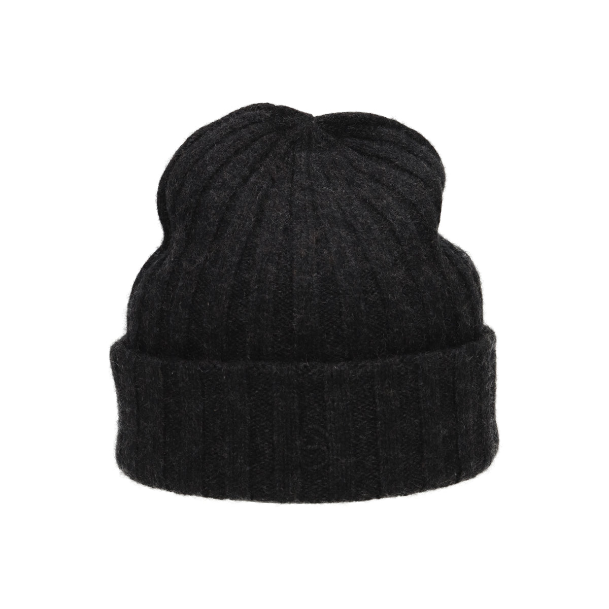 Cashmere beanie dark gray
