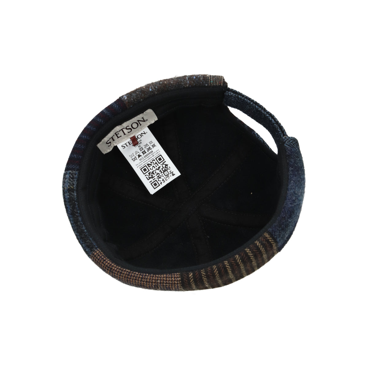 Docker patchwork blue brown