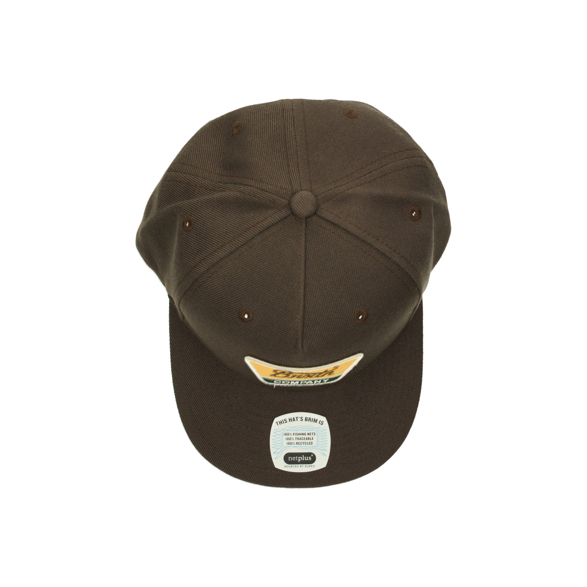 Linwood C MP Snapback dark earth brown