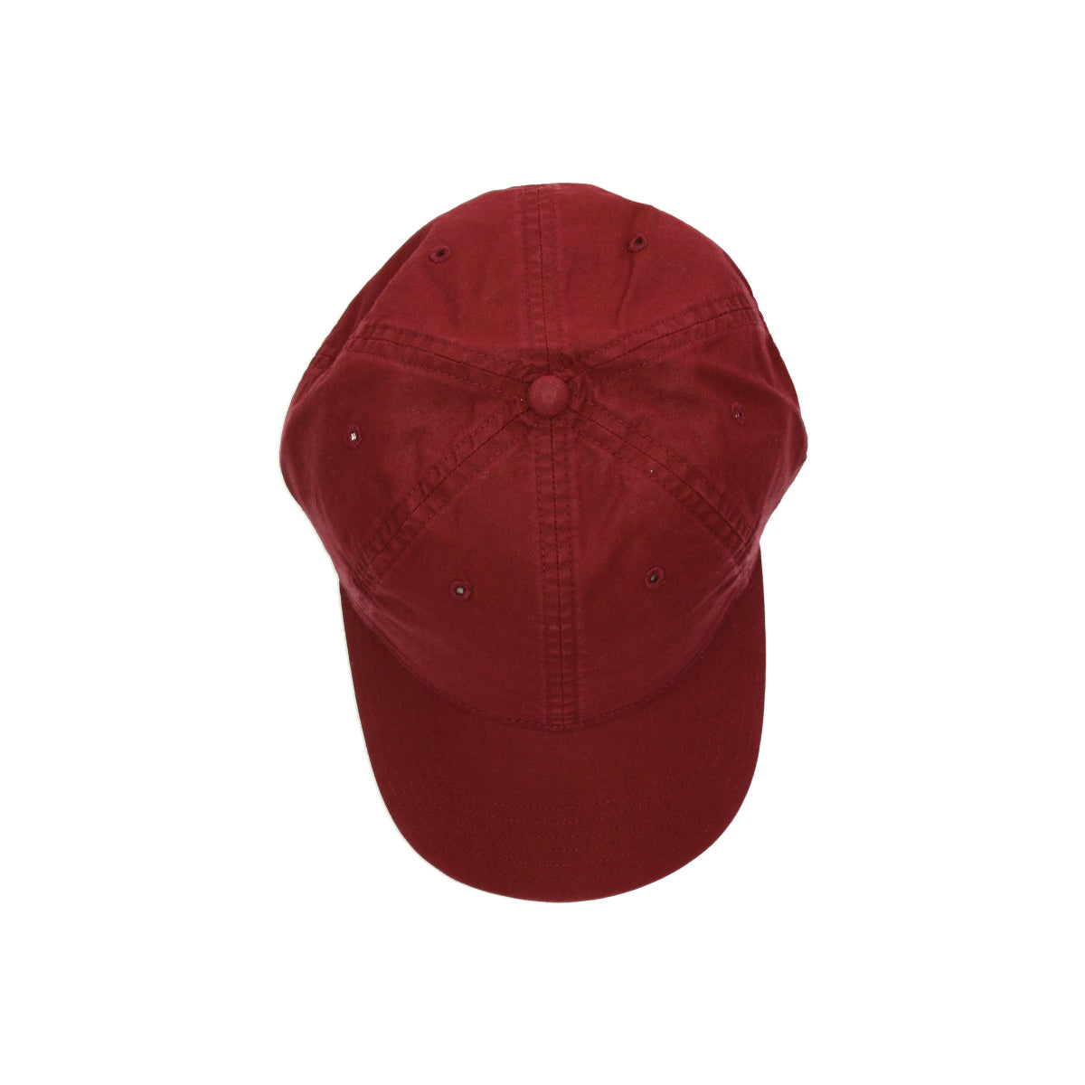 Baseball Cap Delave Organic Cotton red
