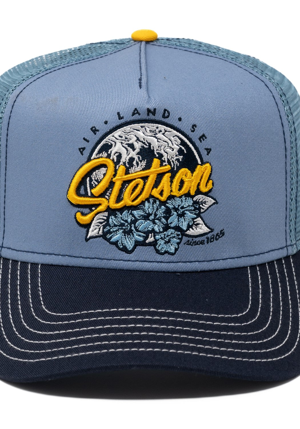 Trucker Cap Air Land Sea blue