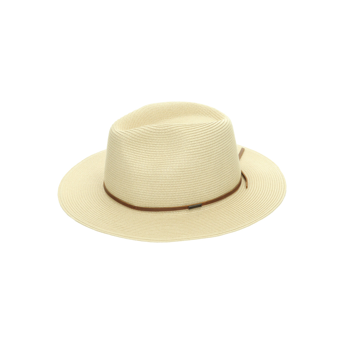 Wesley Straw Packable Feodora tan beige