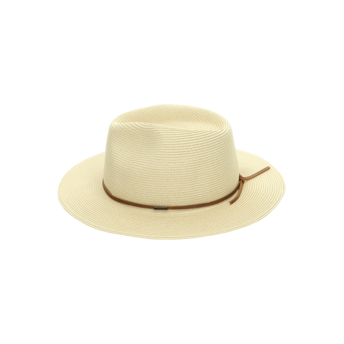 Wesley Straw Packable Feodora tan beige