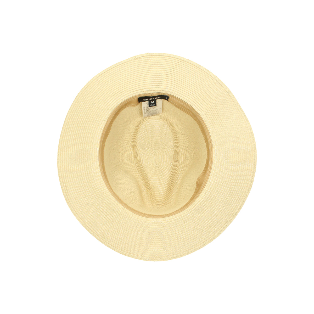 Wesley Straw Packable Feodora tan beige