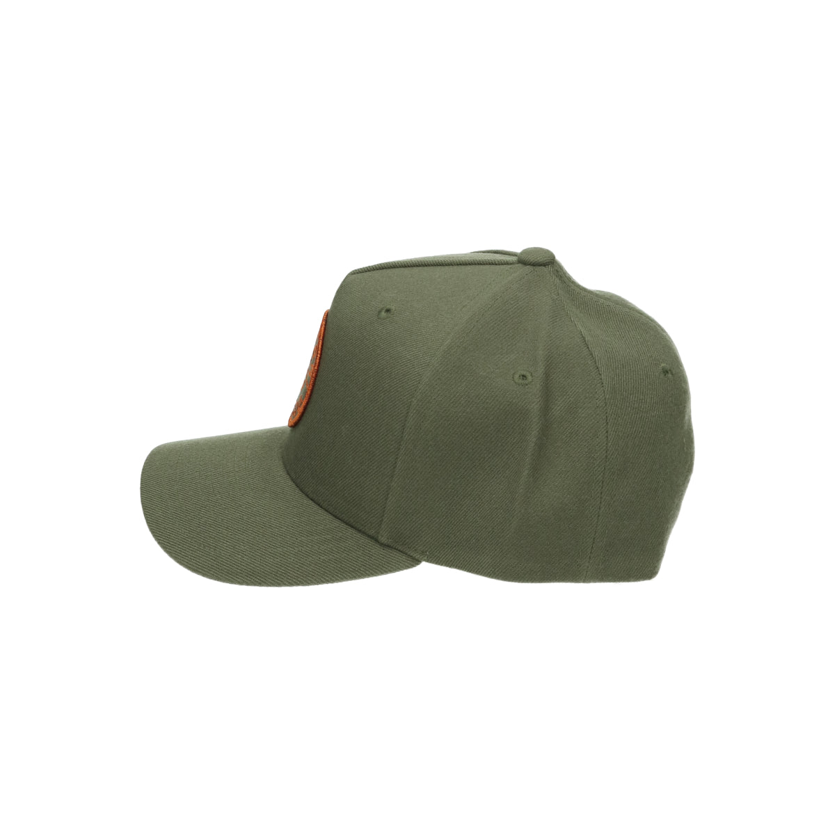 Crest C MP Snapback mermaid/burnt orange green