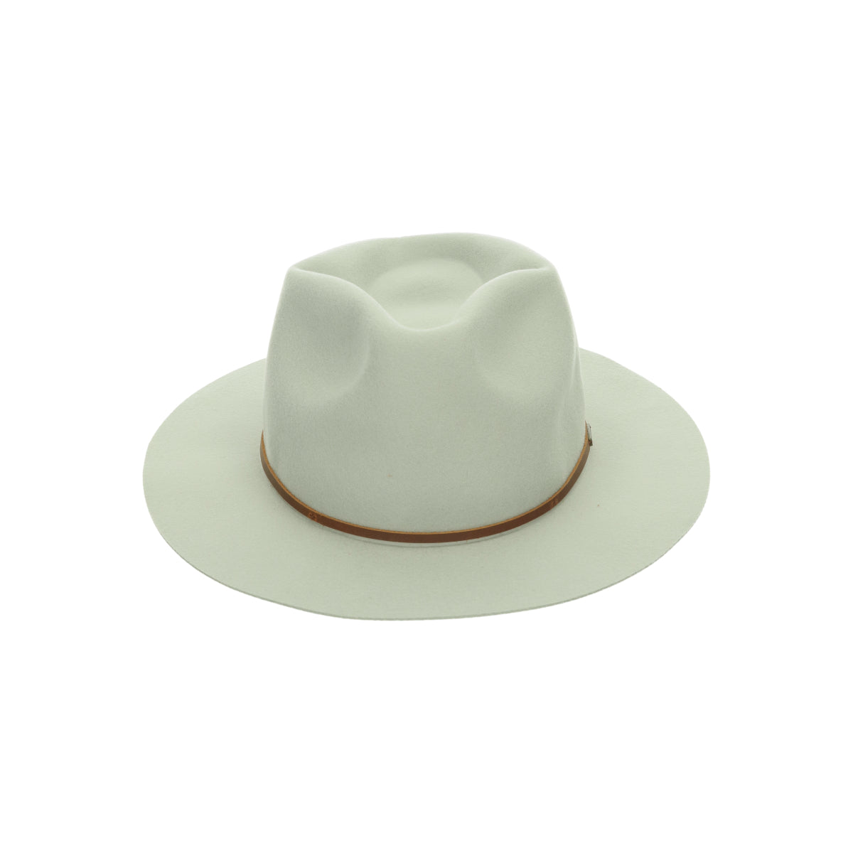 Wesley Packable Fedora mineral gray grey