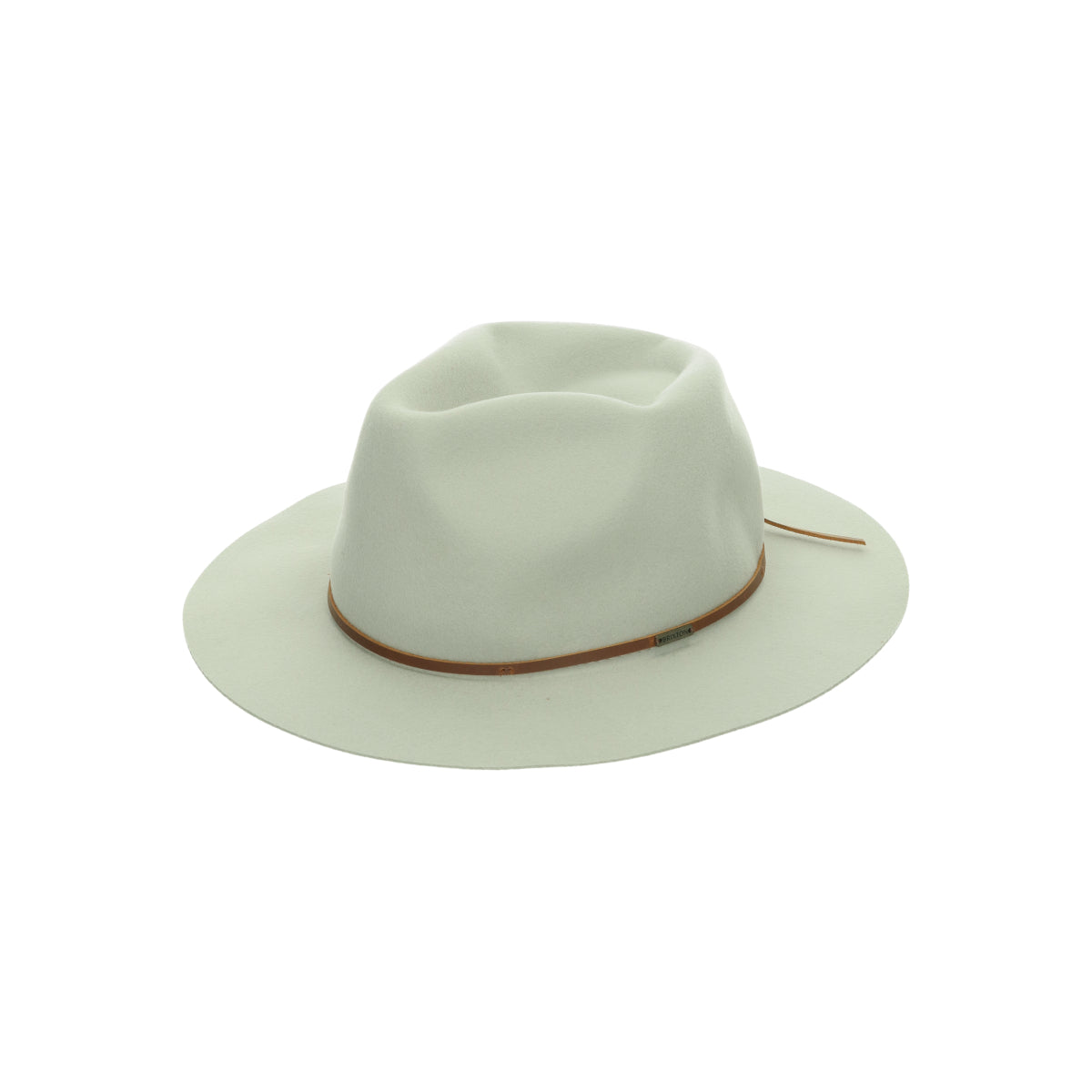 Wesley Packable Fedora mineral gray grey