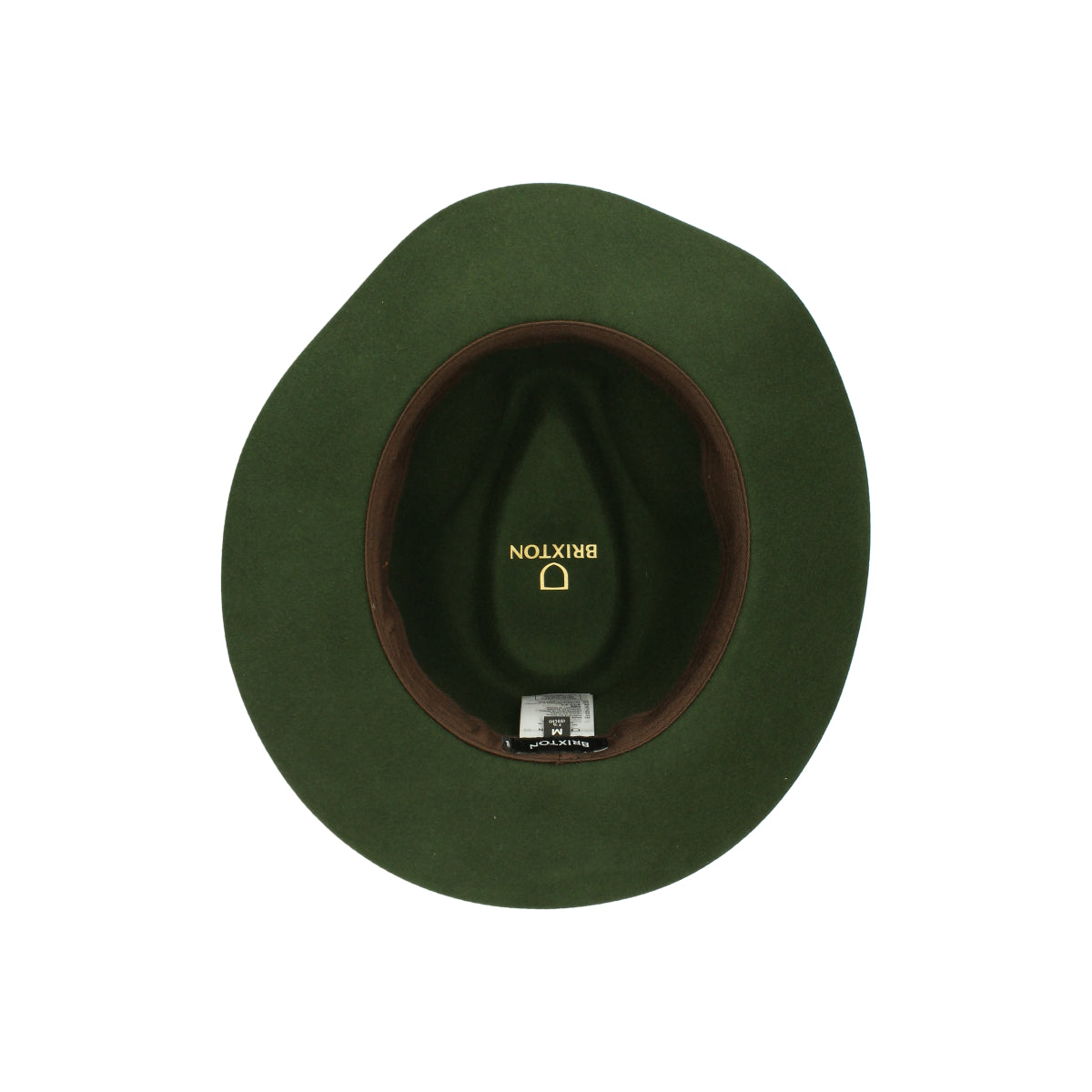 Wesley Packable Fedora moss green