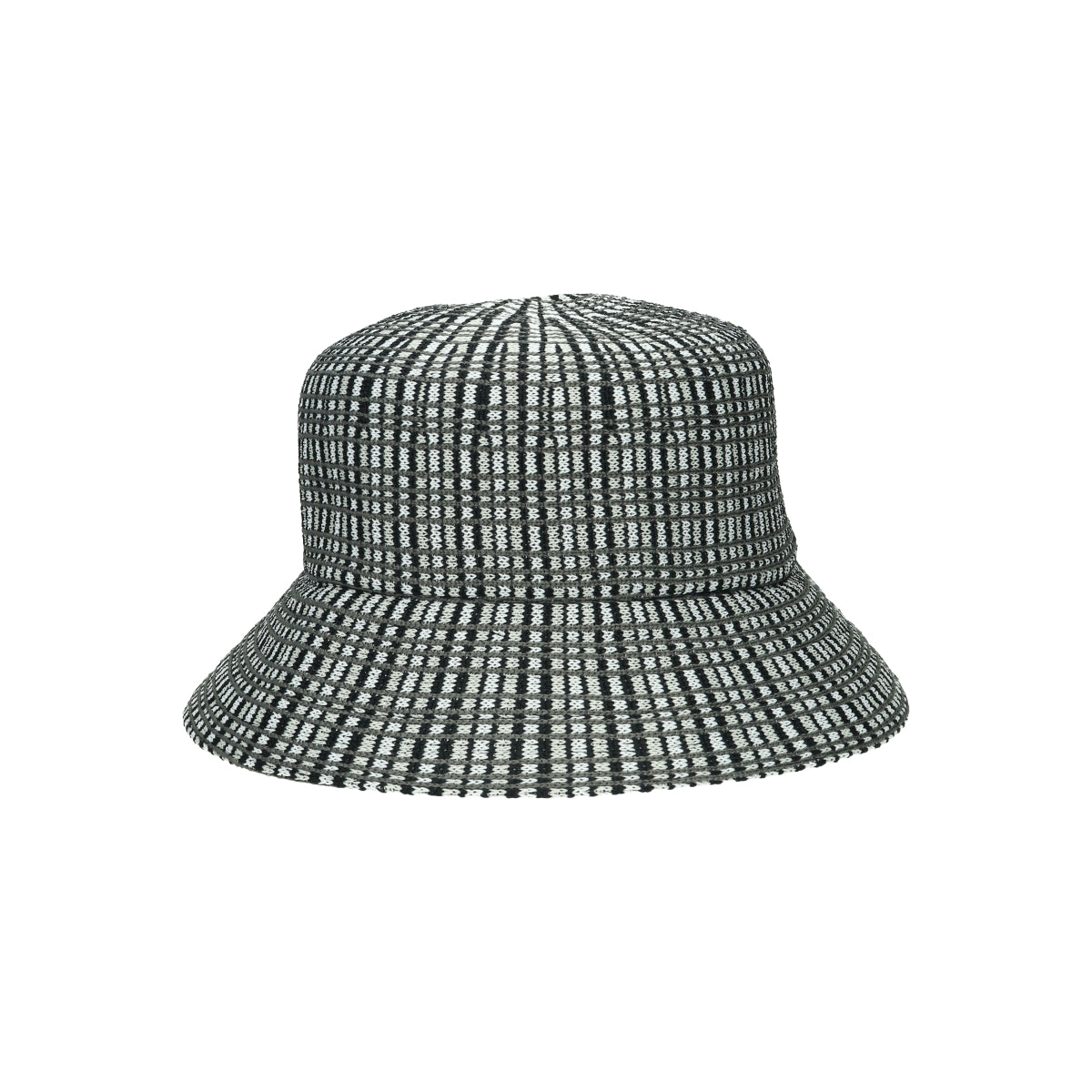Prep Plaid Bucket black plaid