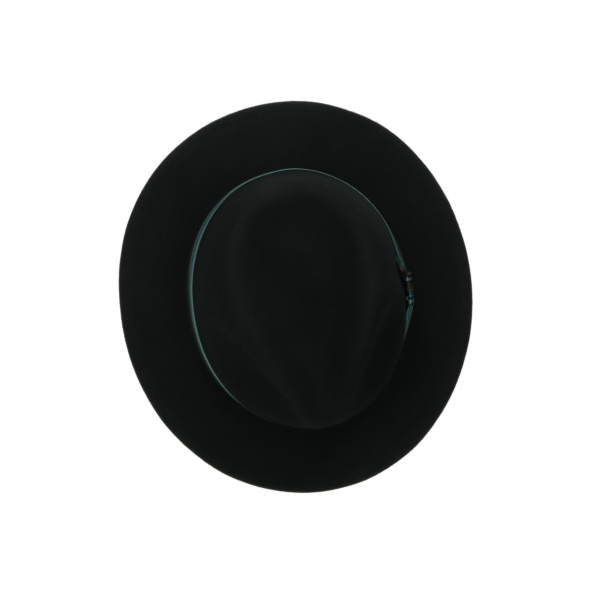 Traveler Woolfelt black leather