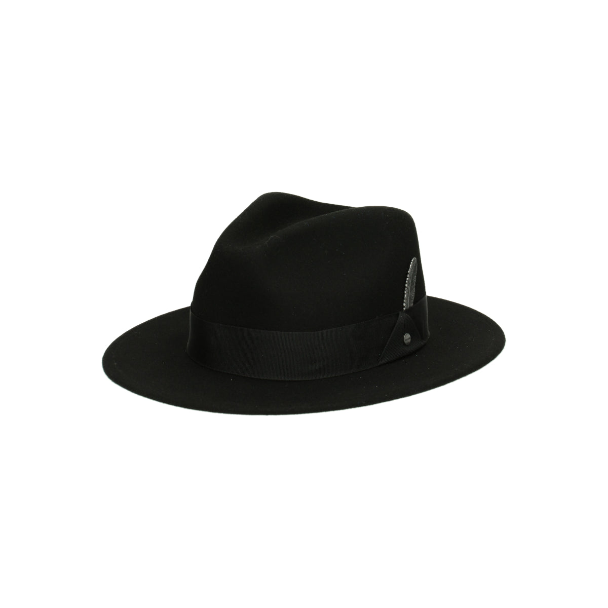 Traveler Woolfelt dark black