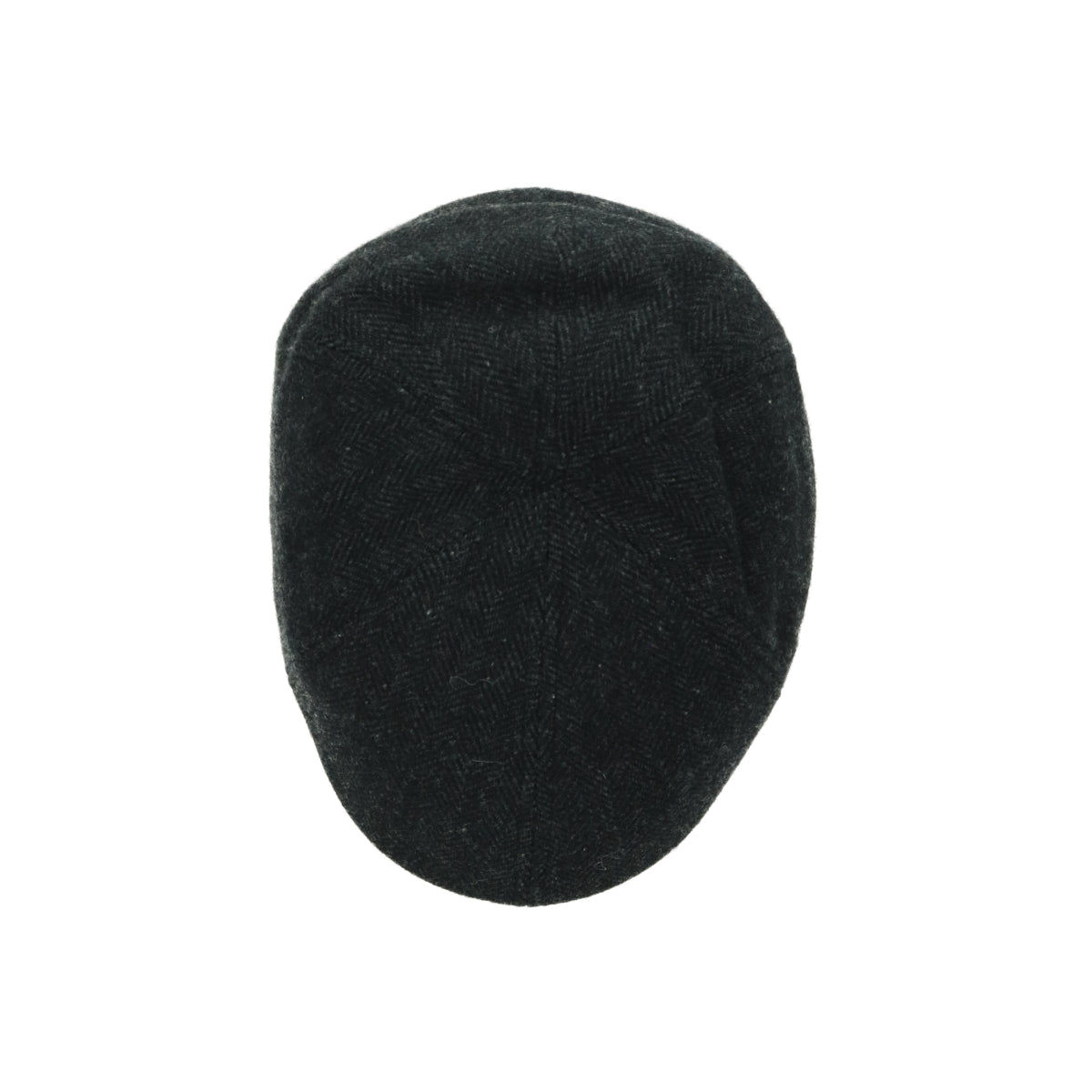 Texas Wool Herringbone herringbone black gray