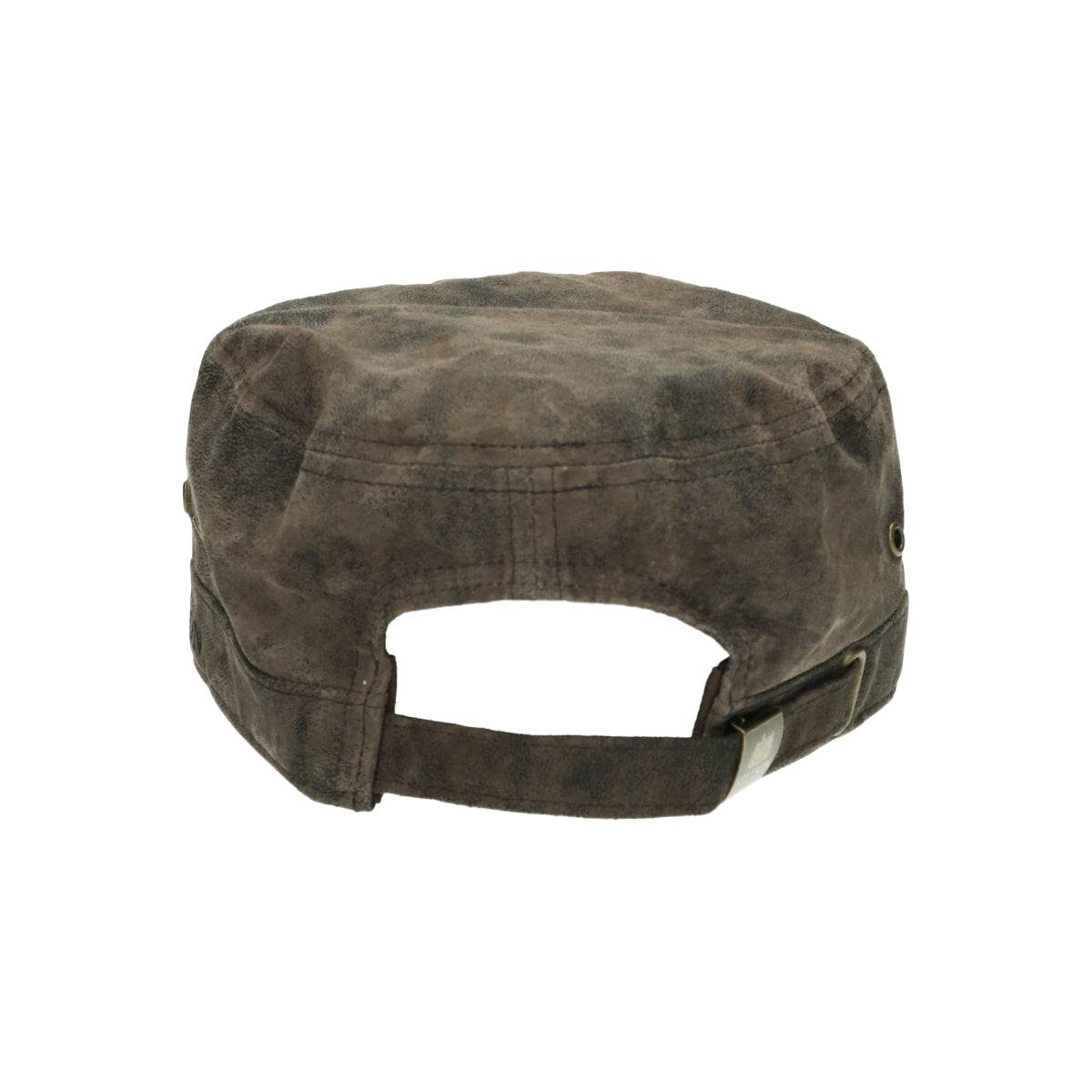 Army Cap Pigskin brown dark