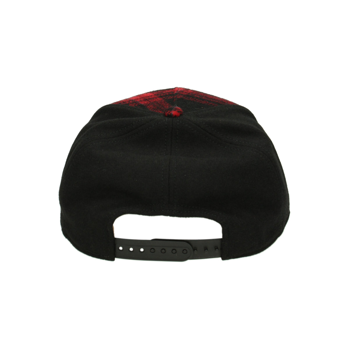 Trucker Cap Shadow Plaid red black