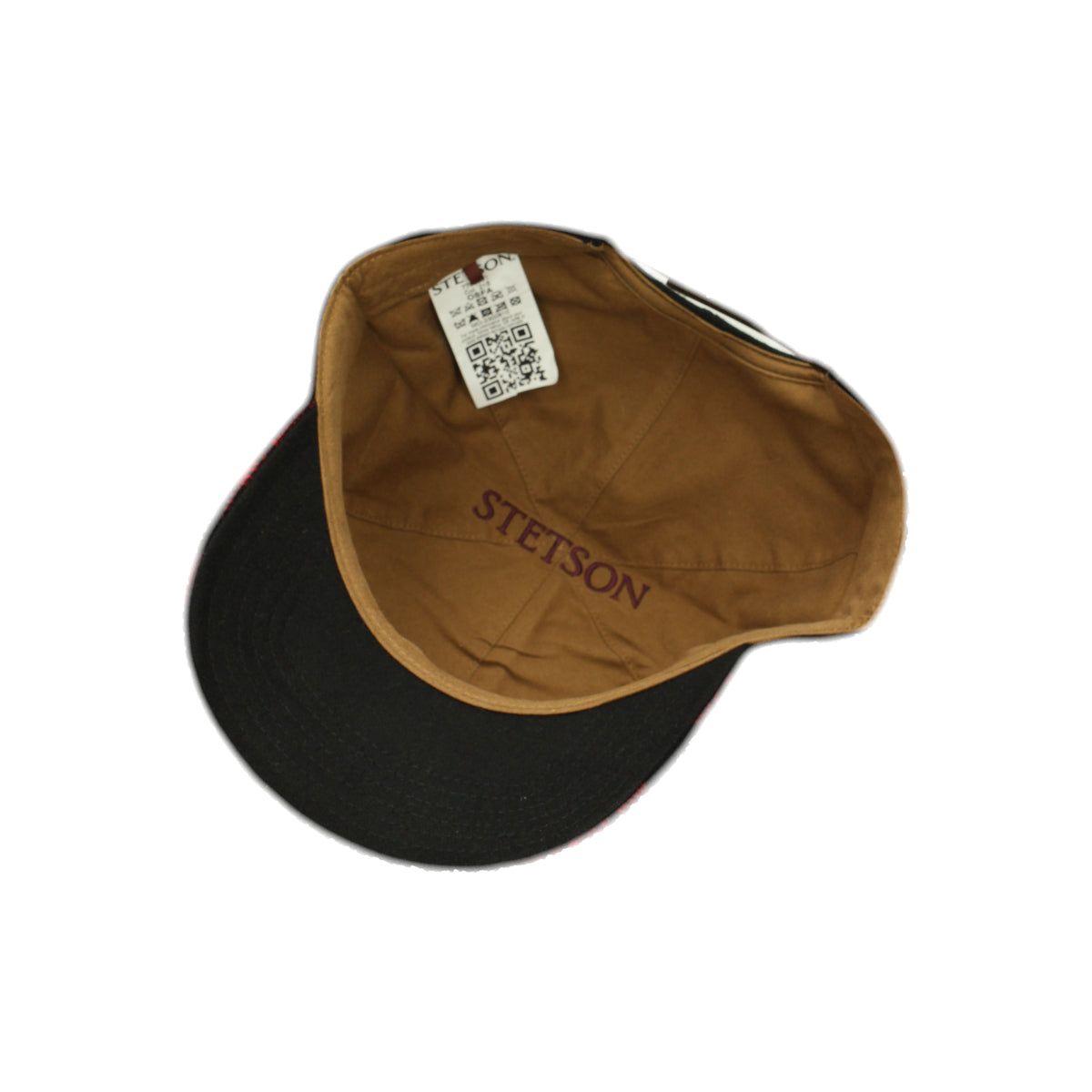 Trucker Cap Shadow Plaid red black