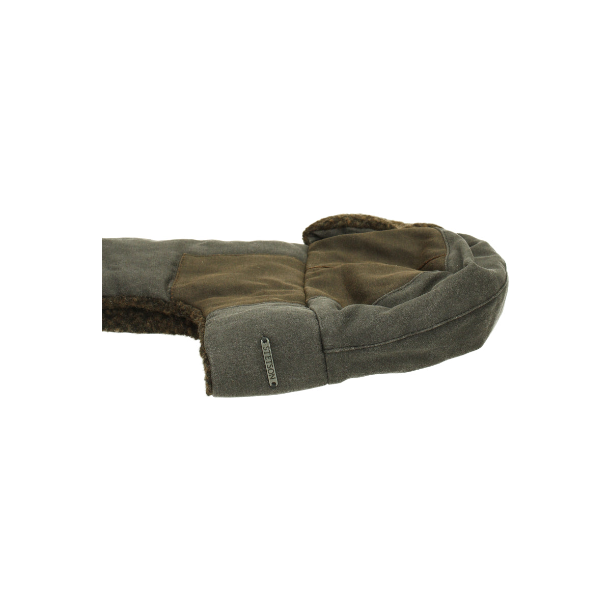 Bomber cap CO/PES black/brown