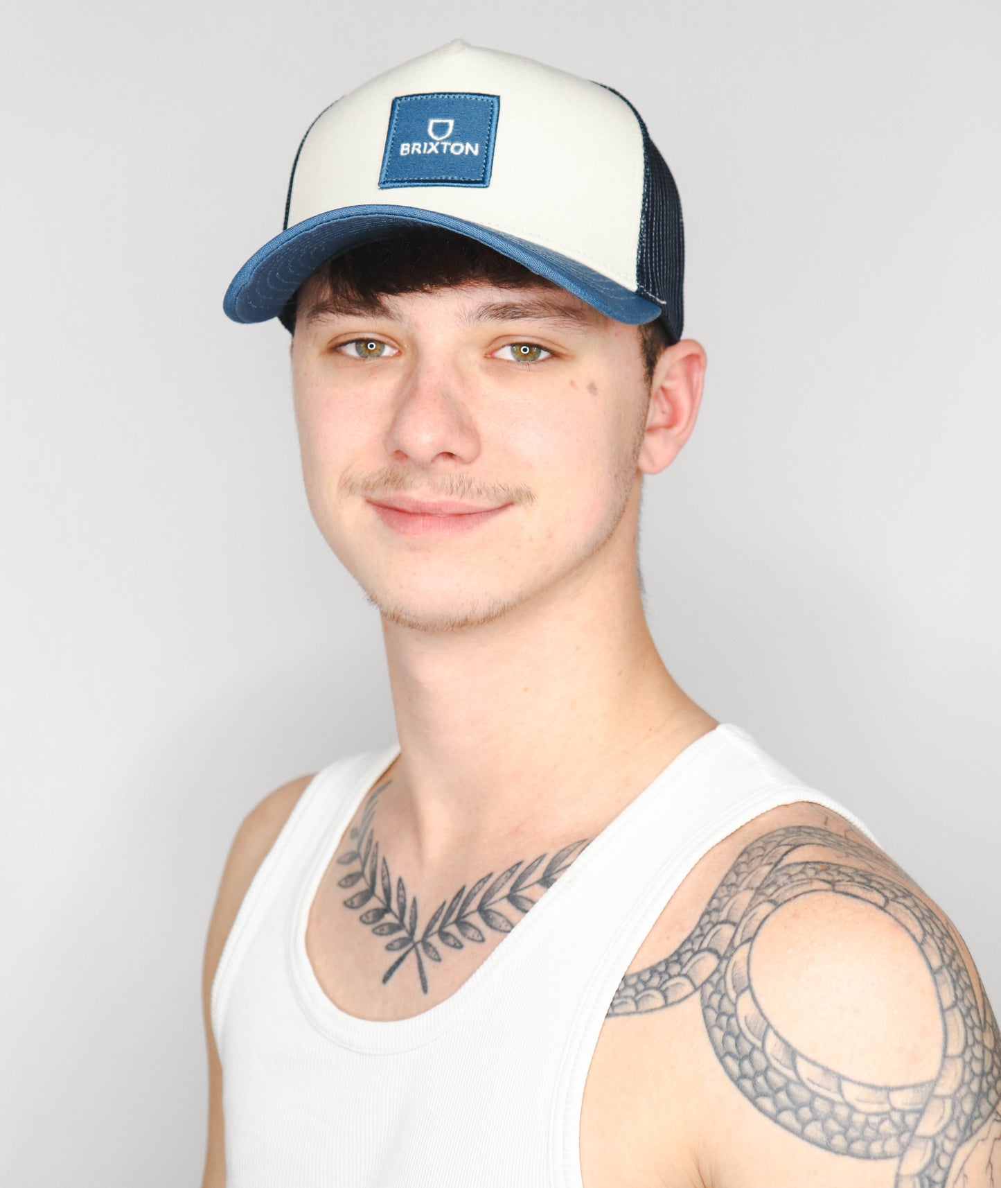 Alpha Block X C MP Mesh Cap joe blue/wht blue white