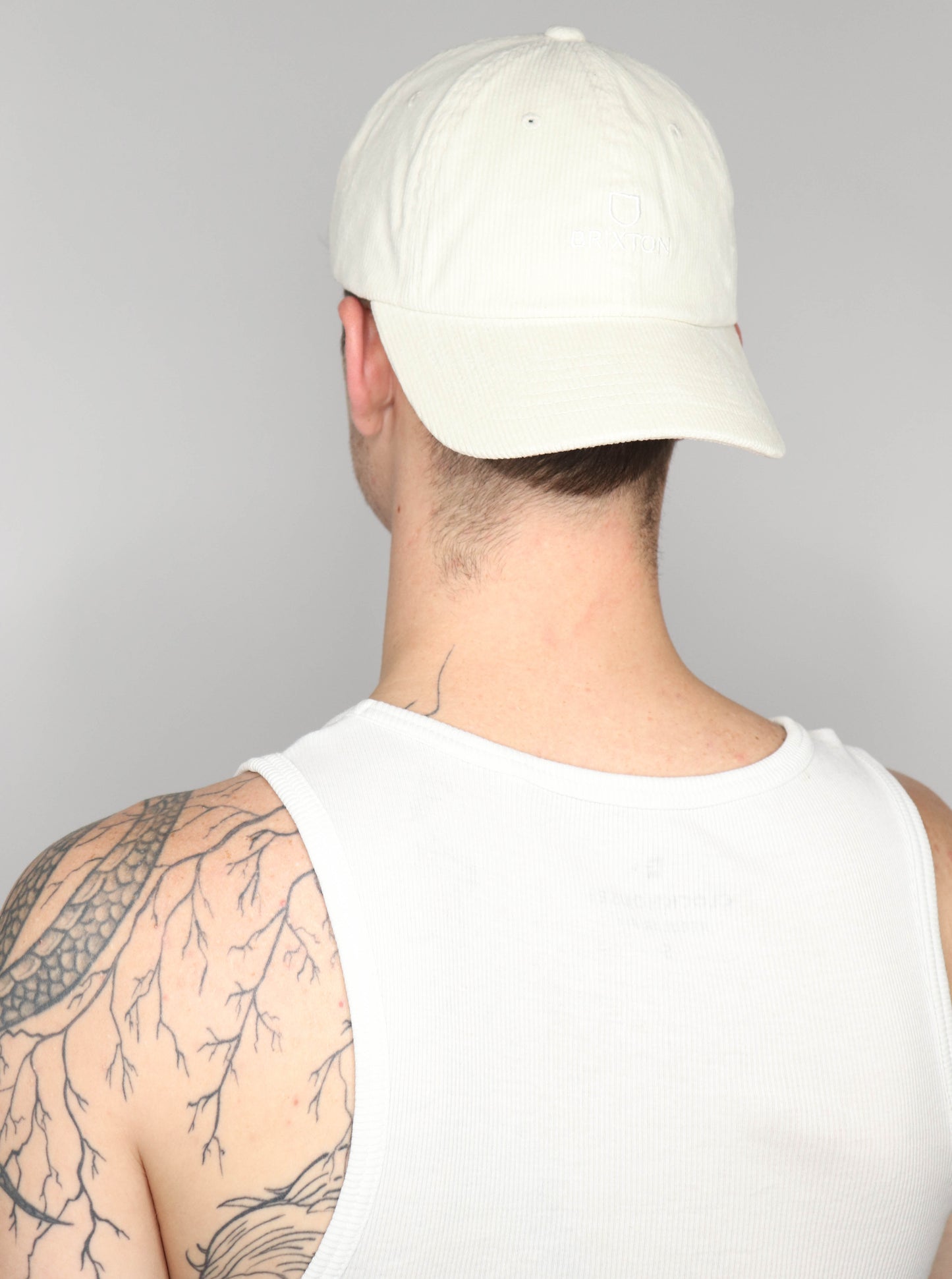 Alpha LP Cap off white cord white