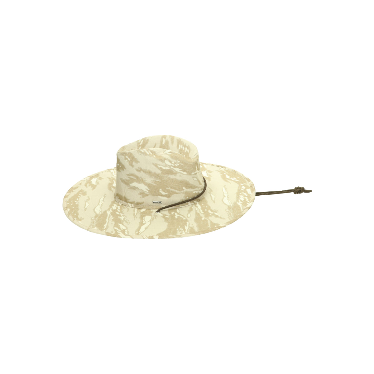 Field Sun Hat off white tiger camo beige