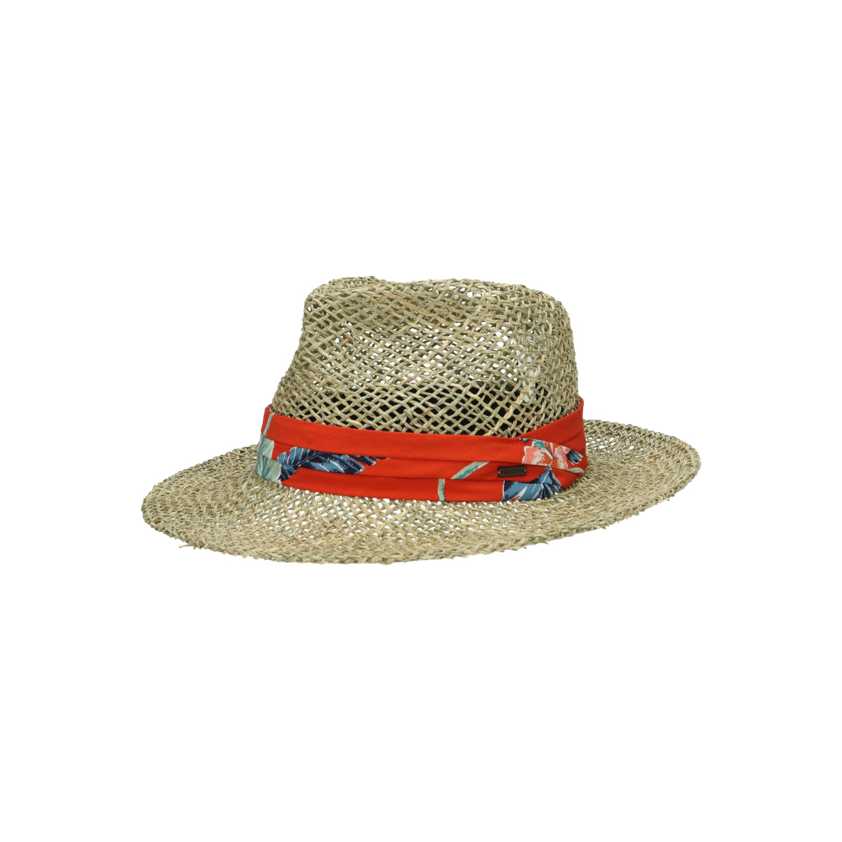 Aloha Straw Hat natural/burnt red beige red