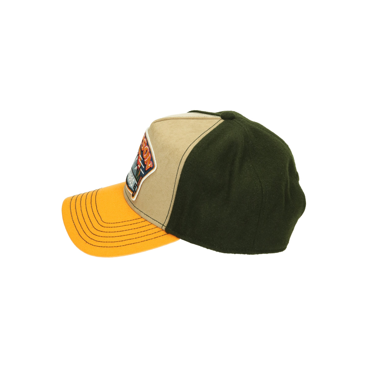 Trucker Cap Hacksaw yellow beige