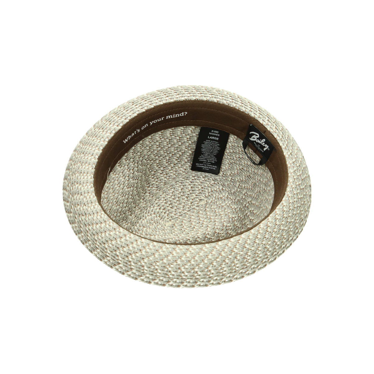 MANNES Hat grayblue
