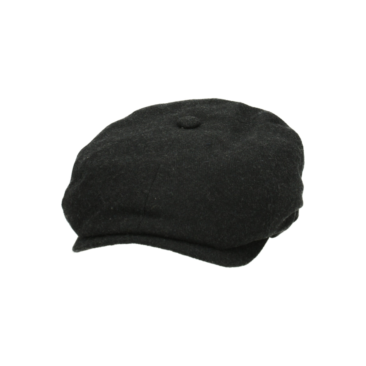 6-Panel Cap Virgin Wool/Cashmere dark gray