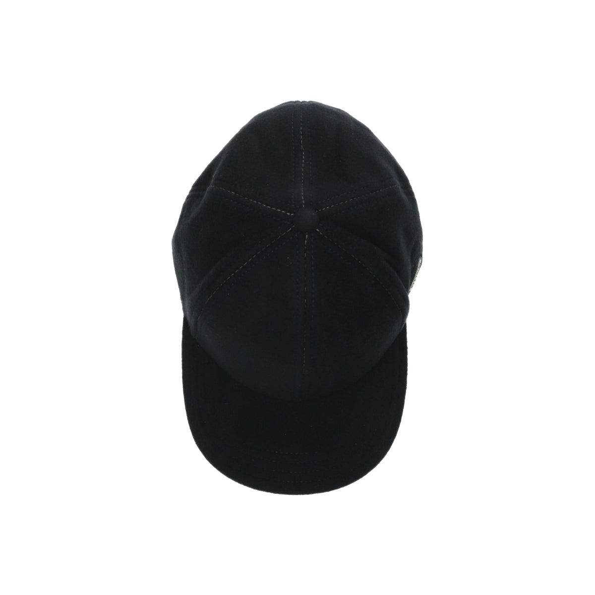 Baseball cap wool/cashmere navy blue