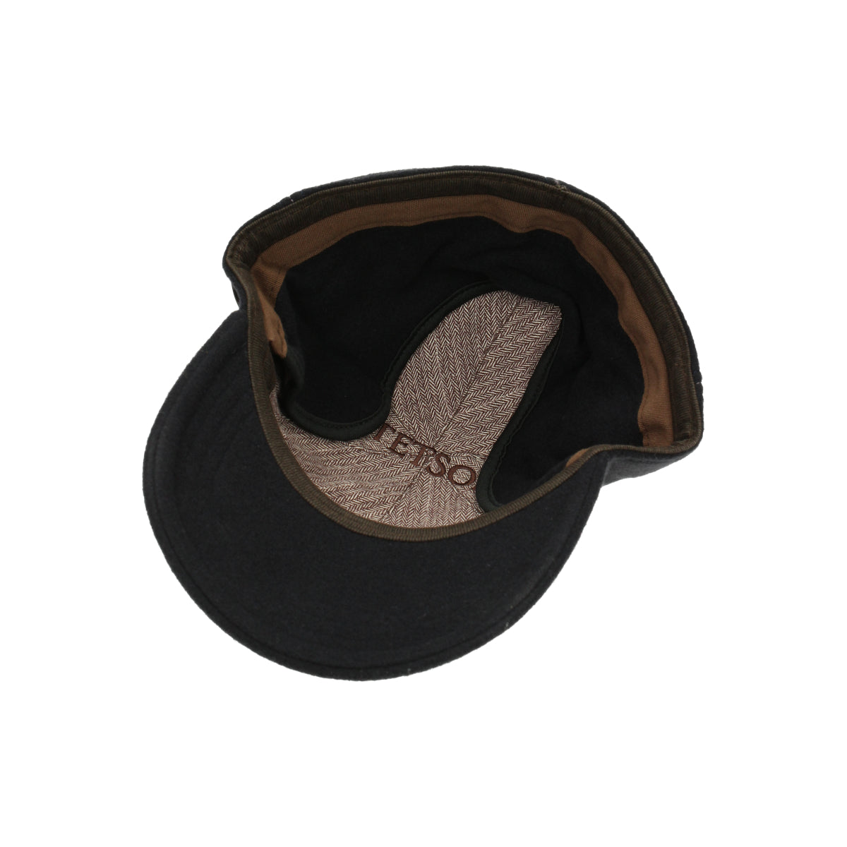 Baseball cap wool/cashmere navy blue