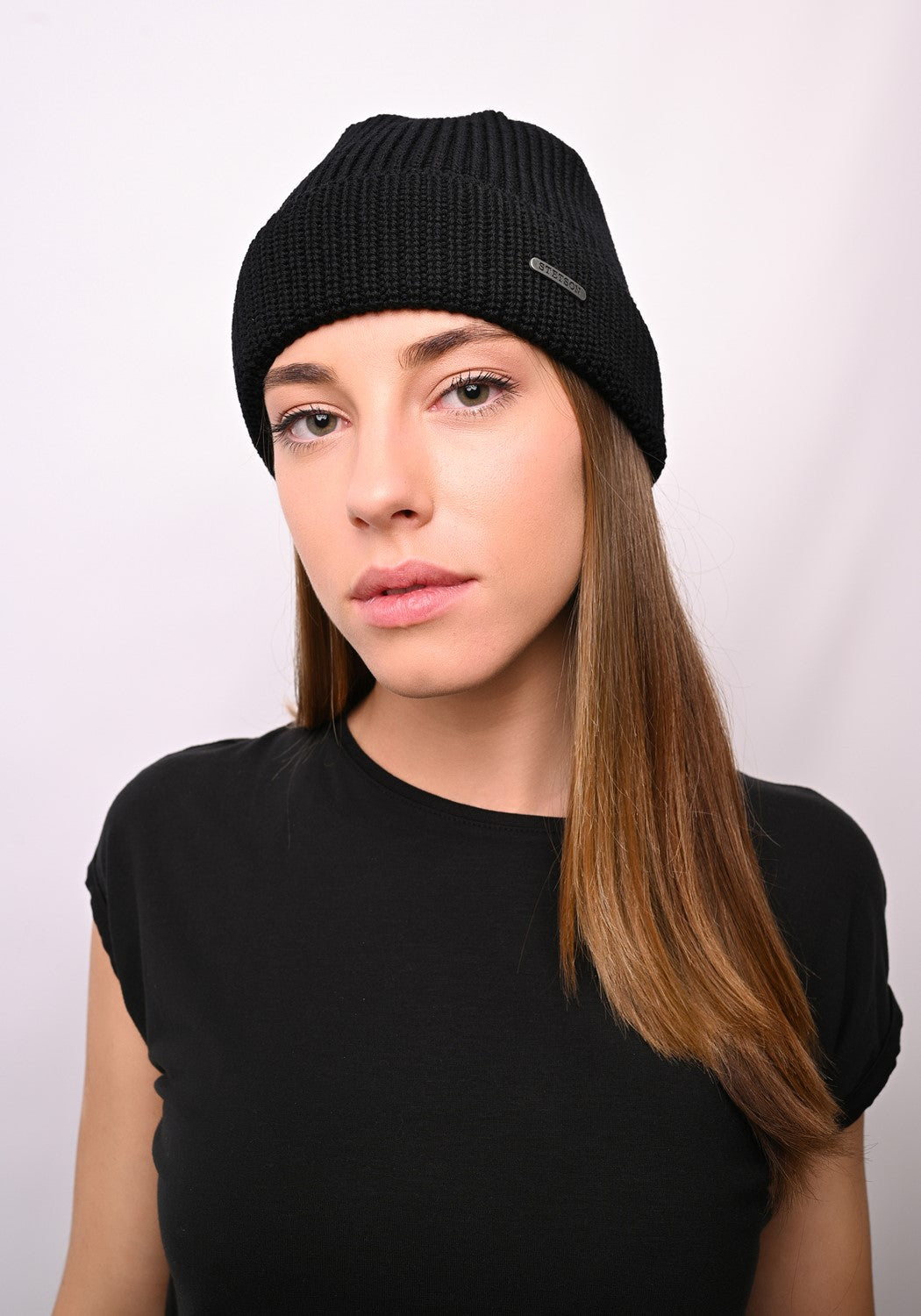 Beanie Merino Wool black