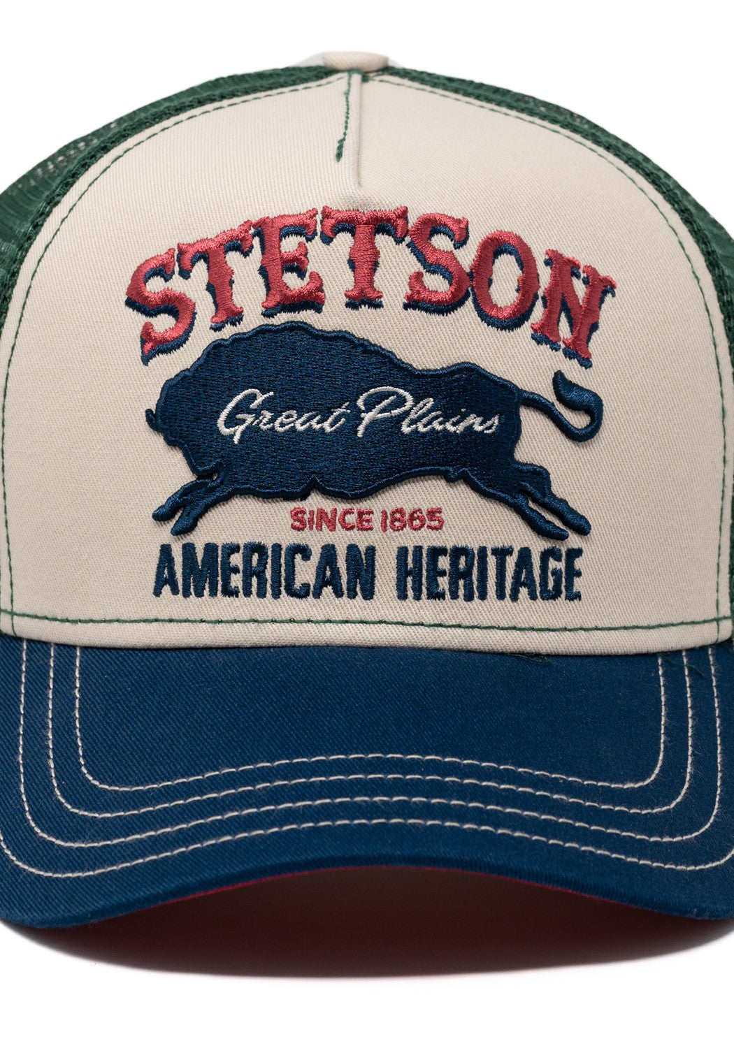 Trucker Cap Great Plains blue green