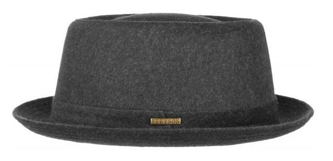Pork Pie Wool dark gray