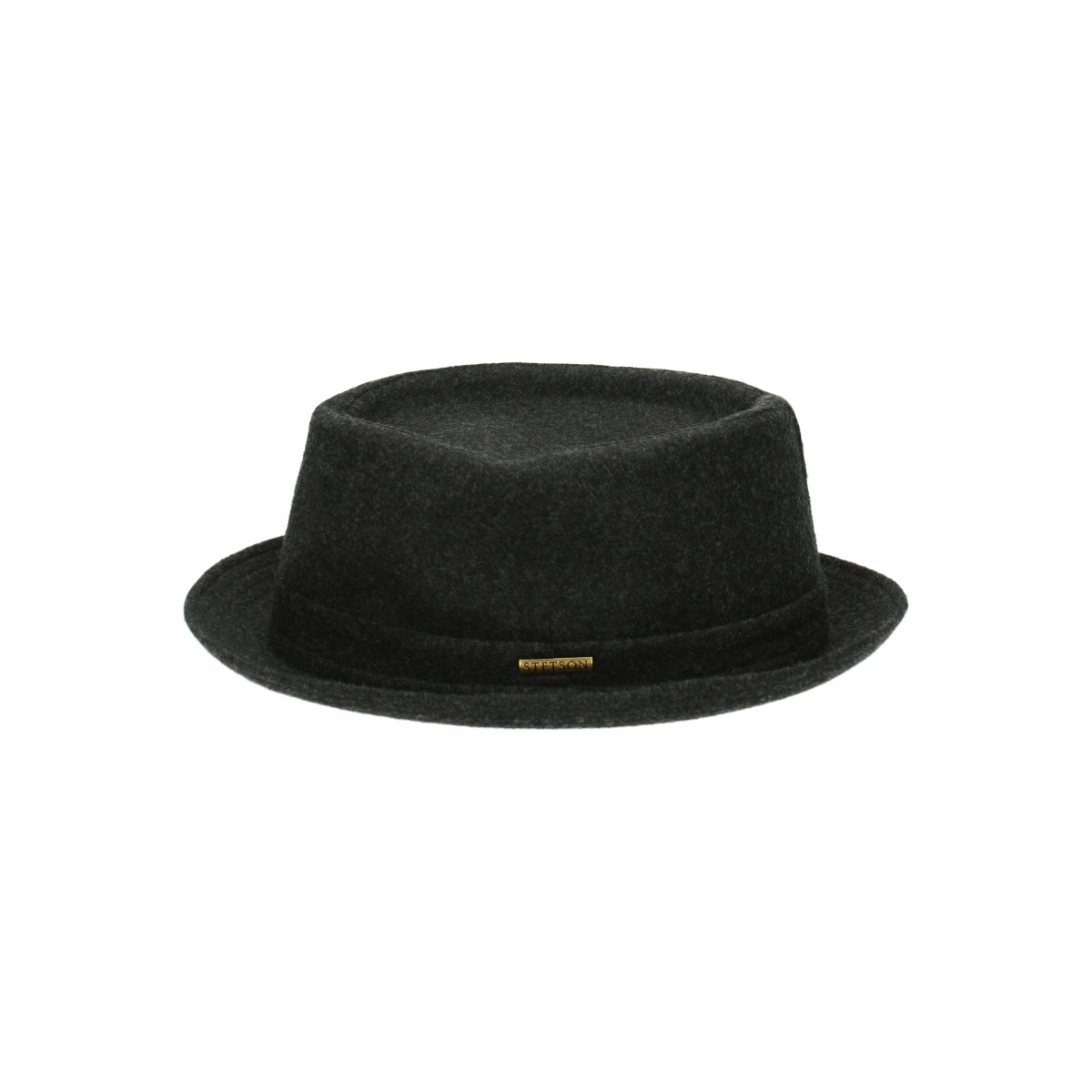 Pork Pie Wool dark gray