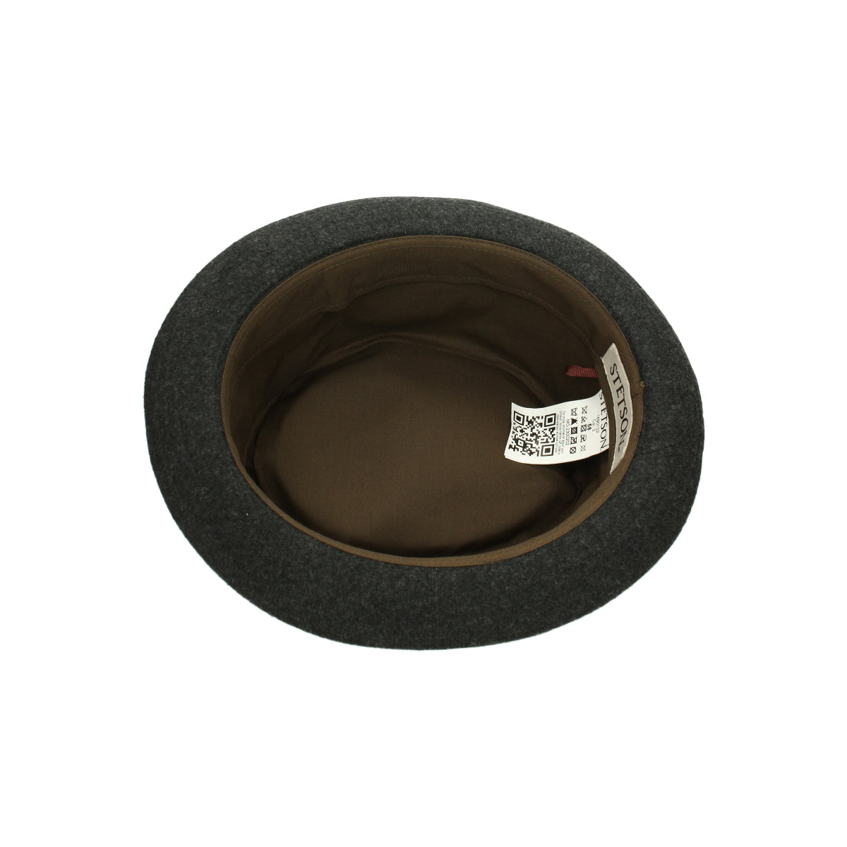 Pork Pie Wool dark gray