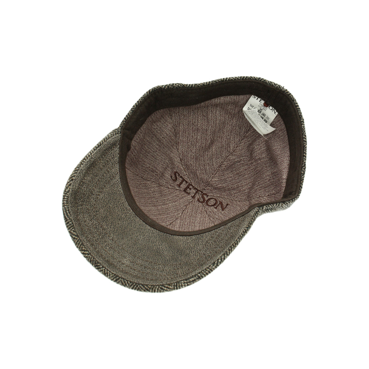Baseball Cap Wool Herringbone herringbone-grey mottled