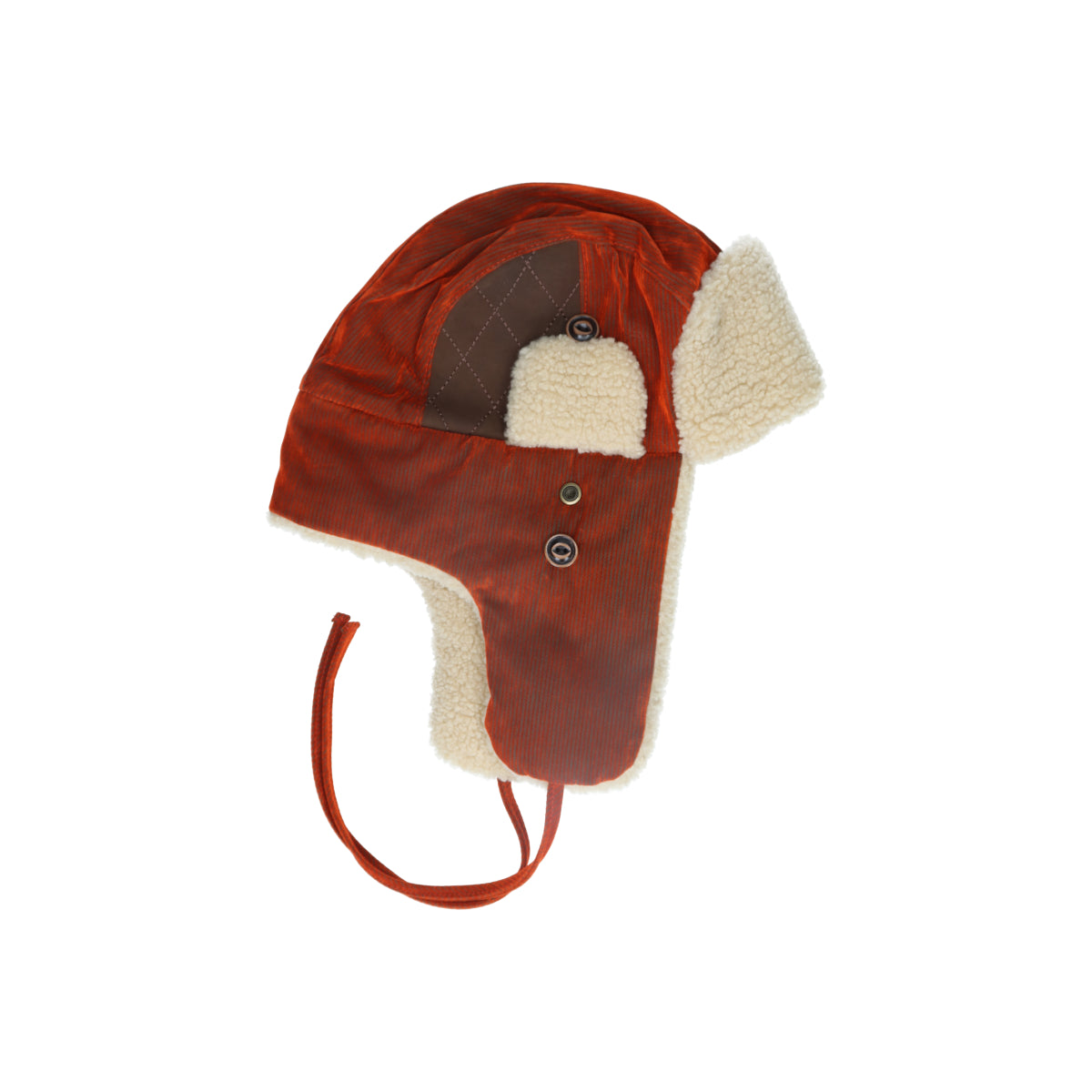 Bomber Cap Corduroy Stetson Freestyle red