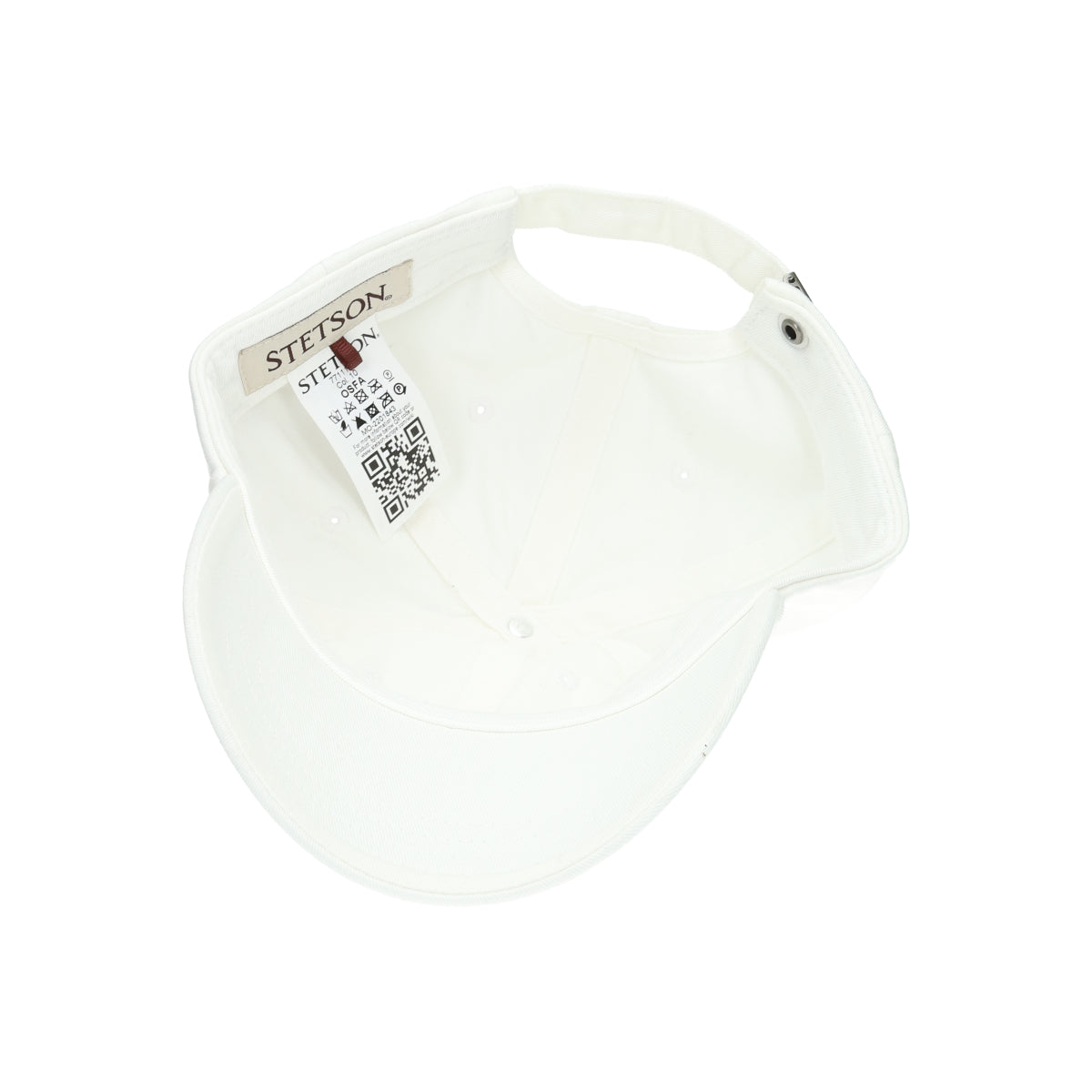 Baseball Cap Cotton white