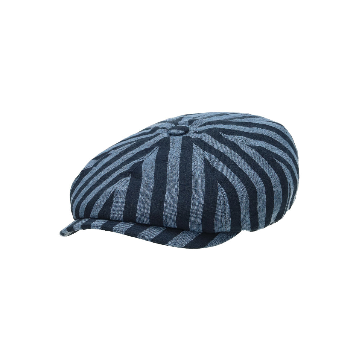 Hatteras Bold Linen Stripe brown-blue