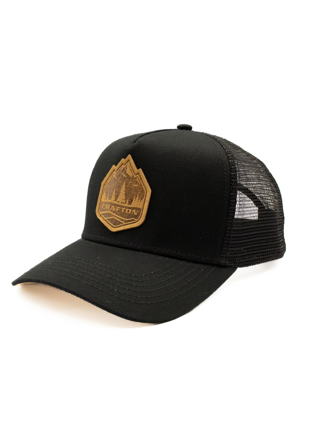 Crafton BIG MOUNTAIN Trucker Cap schwarz