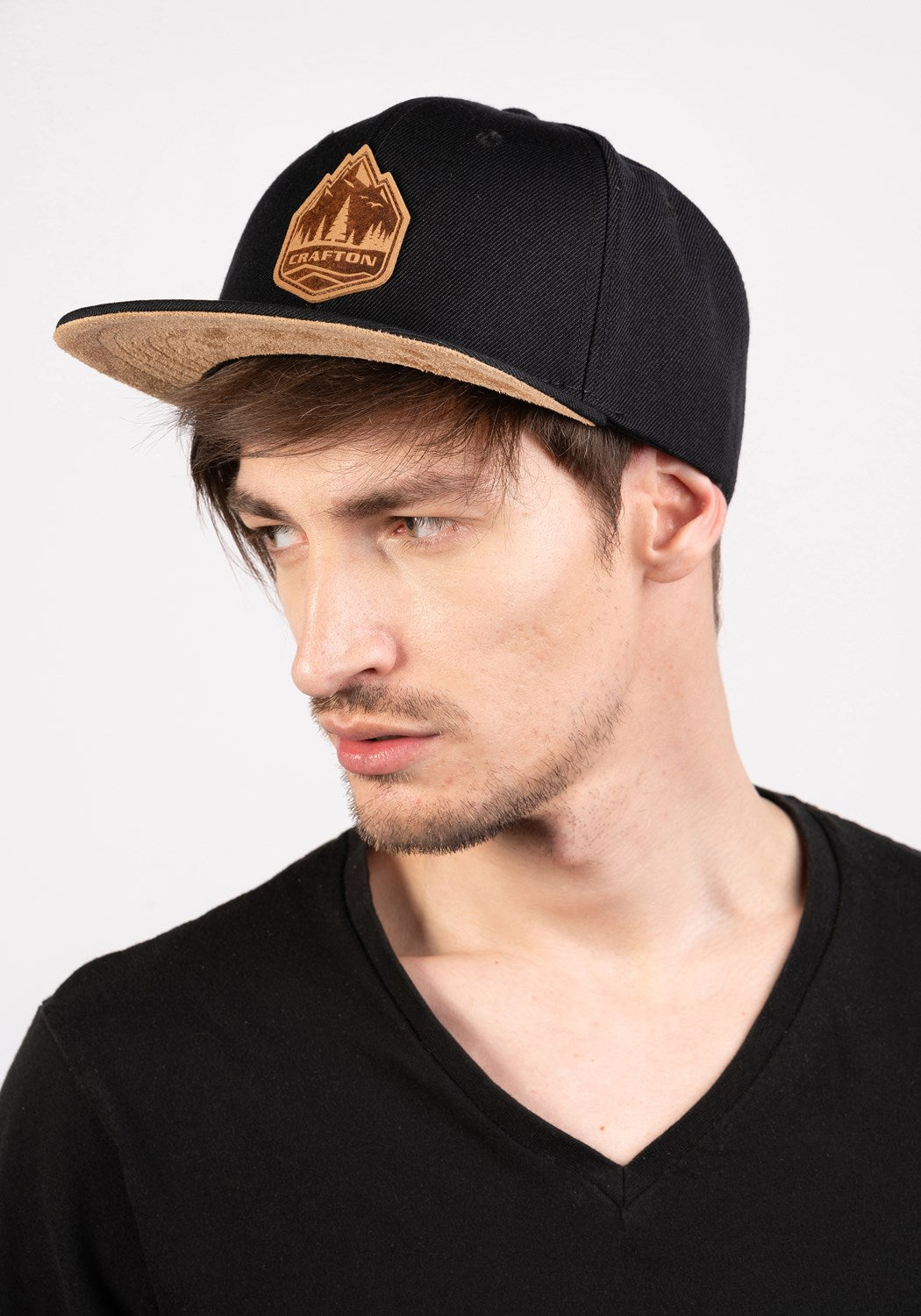 Crafton BIG MOUNTAIN Snapback Cap schwarz